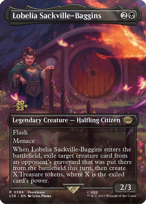 Lobelia Sackville-Baggins (399s) [Tales of Middle-earth Promos] [Borderless]