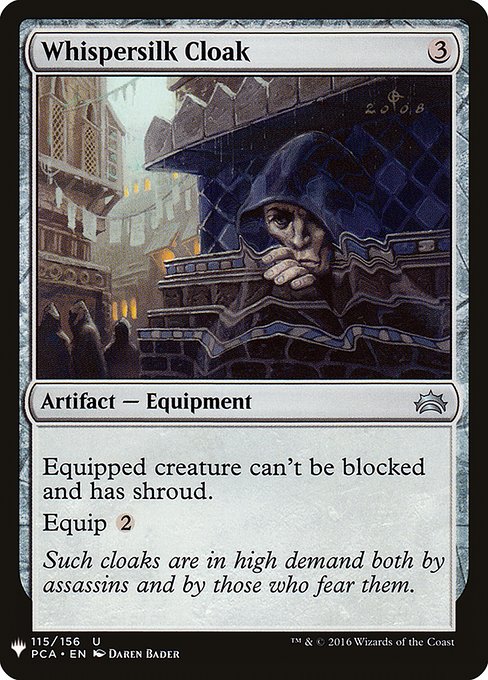 Whispersilk Cloak (PCA-115) [The List]
