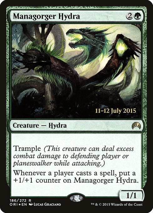 Managorger Hydra (186s) [Magic Origins Promos]