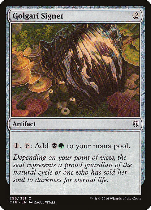 Golgari Signet (255) [Commander 2016]