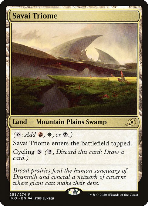 Savai Triome (253) [Ikoria: Lair of Behemoths]