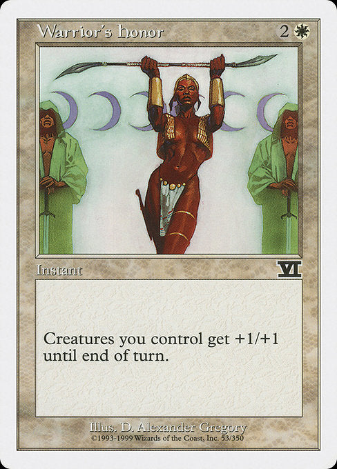 Warrior's Honor (53) [Classic Sixth Edition]