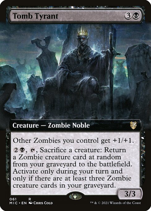 Tomb Tyrant (61) [Midnight Hunt Commander] [Extended Art]