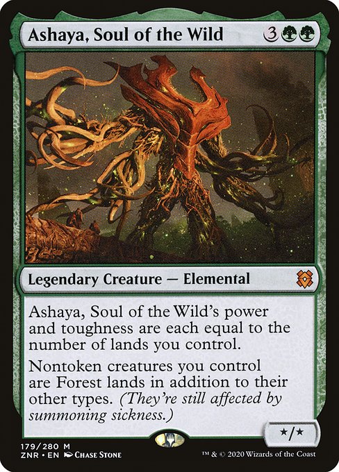 Ashaya, Soul of the Wild (179) [Zendikar Rising]