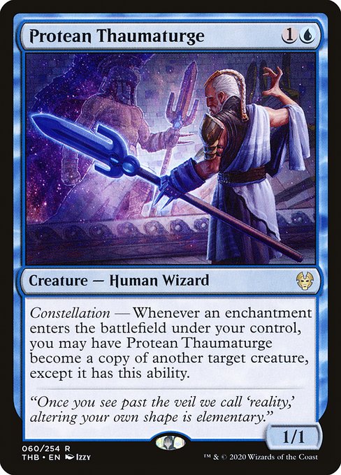 Protean Thaumaturge (60) [Theros Beyond Death]