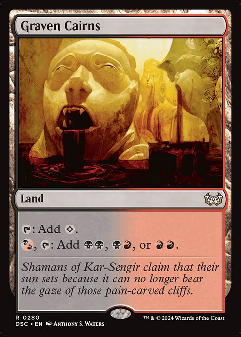 Graven Cairns (280) [Duskmourn: House of Horror Commander]