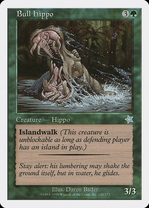 Bull Hippo (126) [Starter 1999]