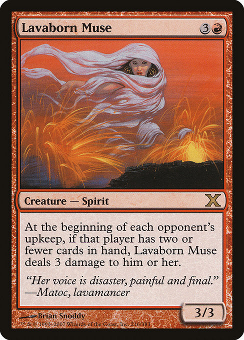 Lavaborn Muse (216) [Tenth Edition]