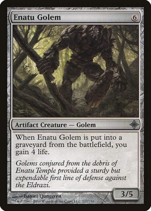Enatu Golem (217) [Rise of the Eldrazi]