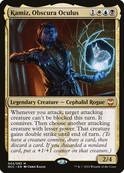 Kamiz, Obscura Oculus (3) [New Capenna Commander]