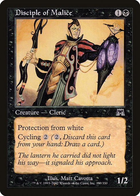 Disciple of Malice (139) [Onslaught]