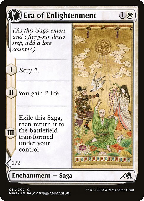 Era of Enlightenment // Hand of Enlightenment (11) [Kamigawa: Neon Dynasty]