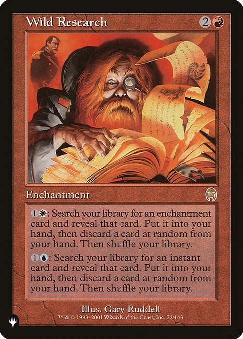 Wild Research (APC-72) [The List]