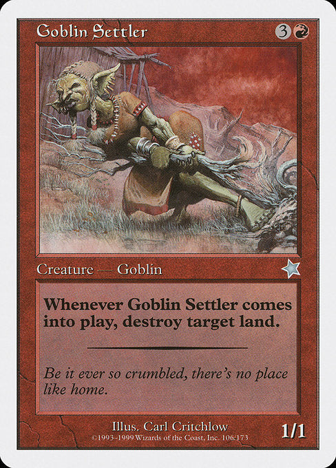 Goblin Settler (106) [Starter 1999]