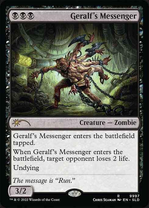 Geralf's Messenger (9997) [Secret Lair Drop]