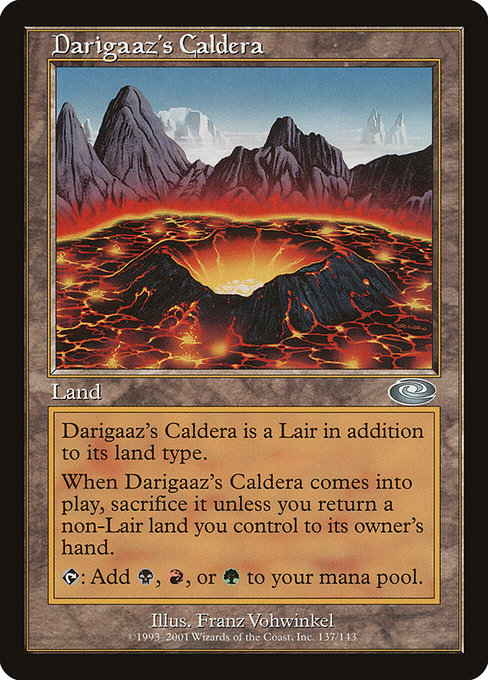 Darigaaz's Caldera (137) [Planeshift]