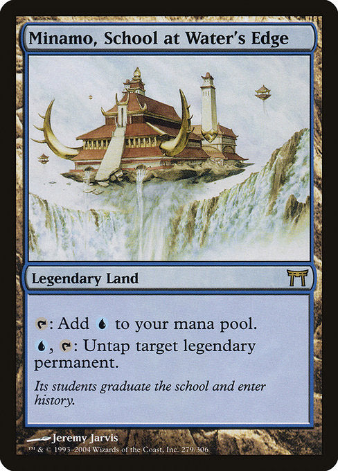 Minamo, School at Water's Edge (279) [Champions of Kamigawa]