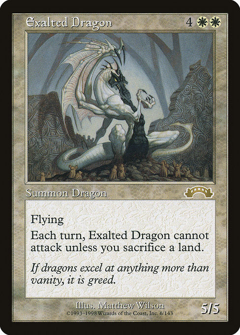 Exalted Dragon (6) [Exodus]