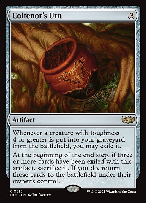 Colfenor's Urn (315) [Tarkir: Dragonstorm Commander]