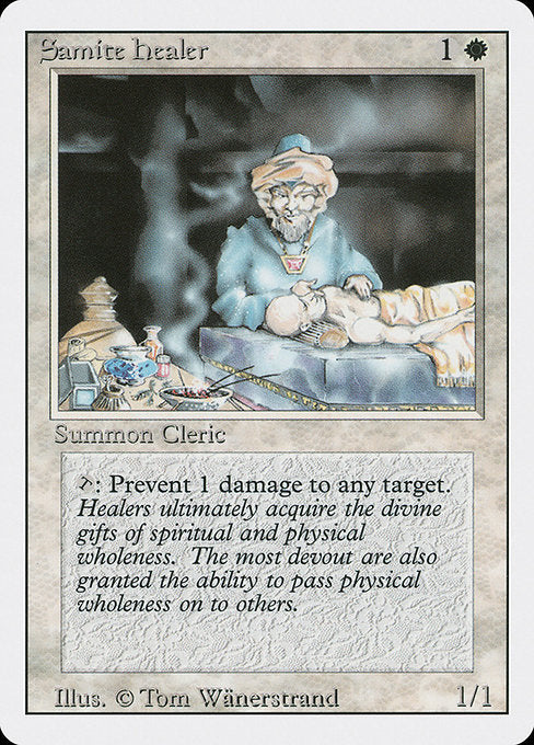 Samite Healer (38) [Revised Edition]