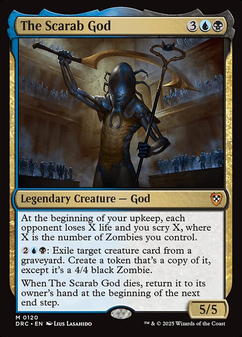 The Scarab God (120) [Aetherdrift Commander]