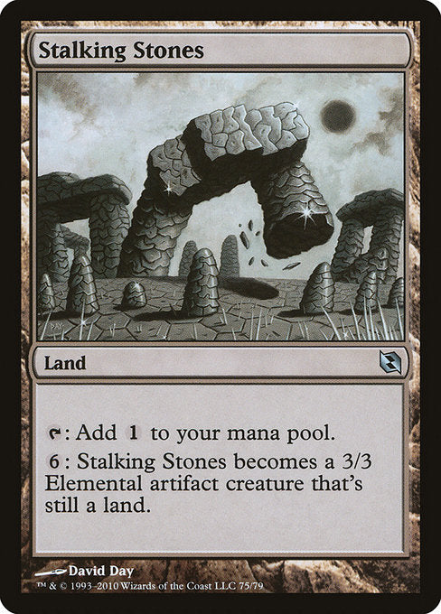 Stalking Stones (75) [Duel Decks: Elspeth vs. Tezzeret]