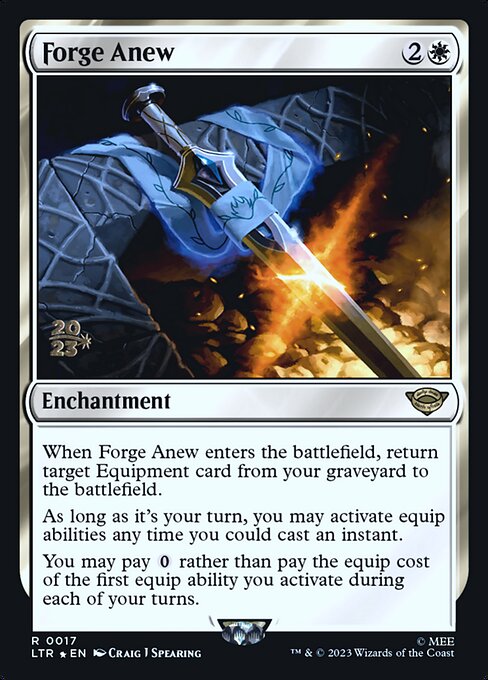 Forge Anew (17s) [Tales of Middle-earth Promos]