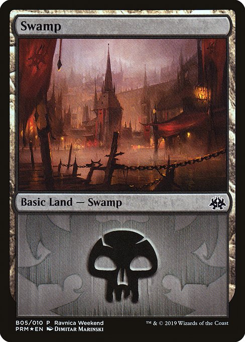 Swamp (B05) [RNA Ravnica Weekend]