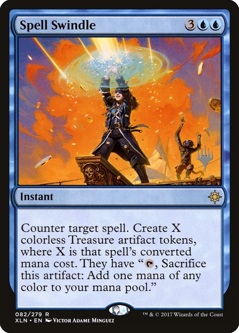 Spell Swindle (82p) [Ixalan Promos]