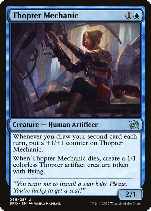 Thopter Mechanic (68) [The Brothers' War]
