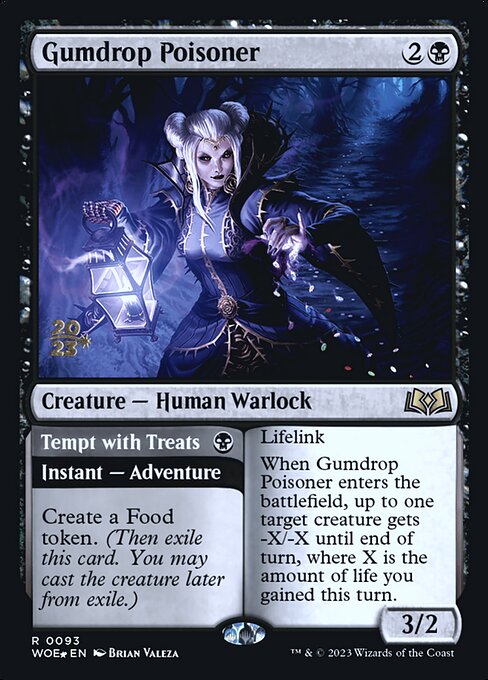 Gumdrop Poisoner // Tempt with Treats (93s) [Wilds of Eldraine Promos]