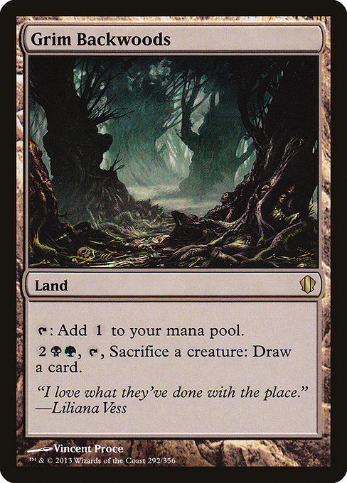 Grim Backwoods (292) [Commander 2013]