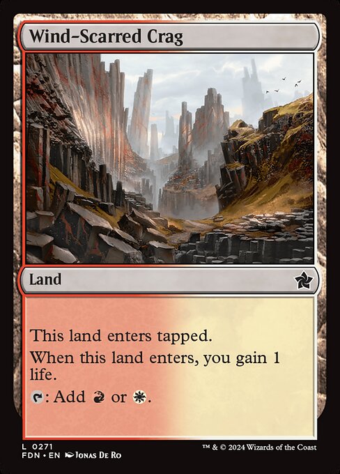 Wind-Scarred Crag (271) [Foundations]
