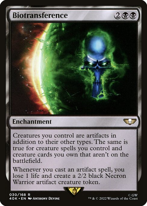 Biotransference (30) [Warhammer 40,000 Commander]