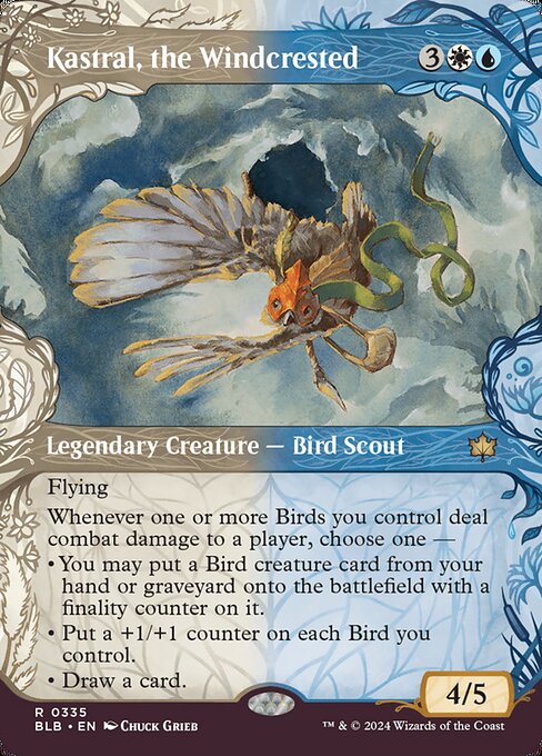 Kastral, the Windcrested (335) [Bloomburrow]