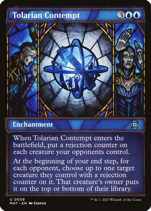 Tolarian Contempt (58) [March of the Machine: The Aftermath] [Showcase]