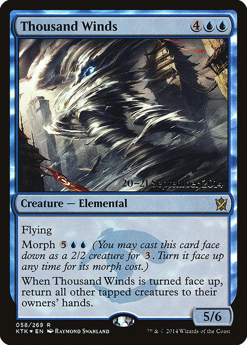 Thousand Winds (58s) [Khans of Tarkir Promos]