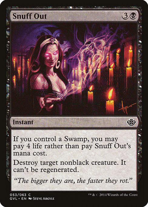 Snuff Out (53) [Duel Decks Anthology: Garruk vs. Liliana]