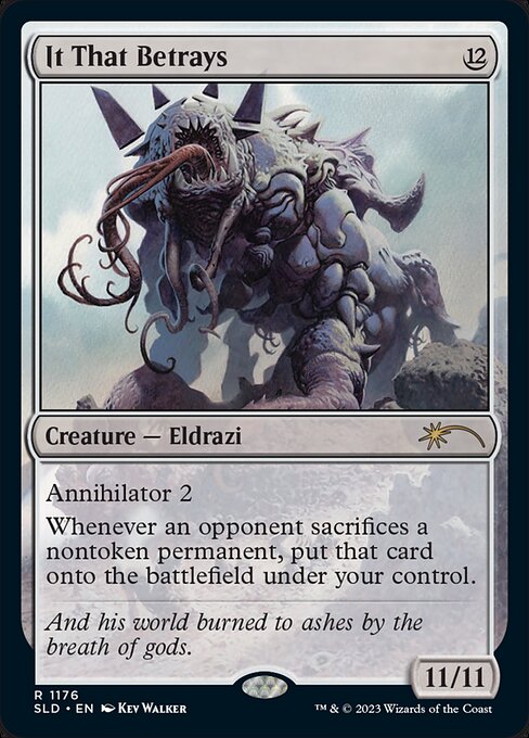 It That Betrays (1176) [Secret Lair Drop] [Full Art]