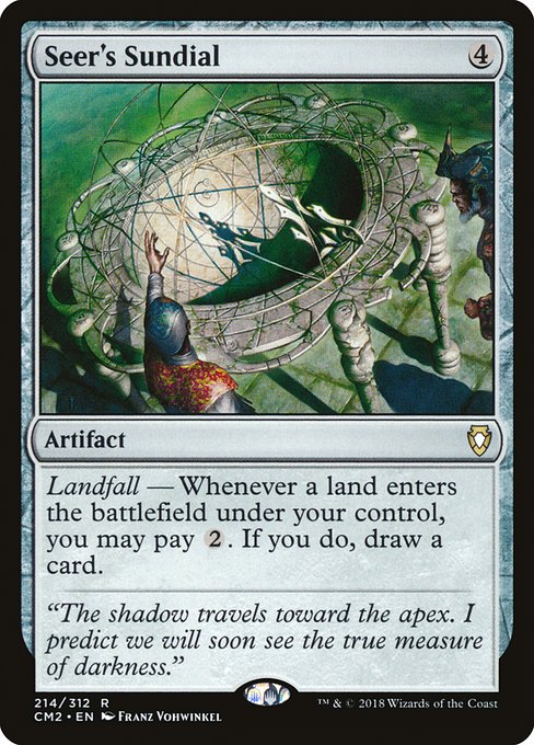 Seer's Sundial (214) [Commander Anthology Volume II]