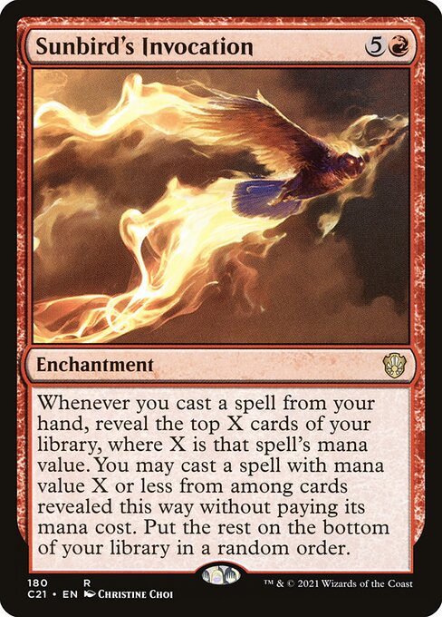 Sunbird's Invocation (180) [Commander 2021]