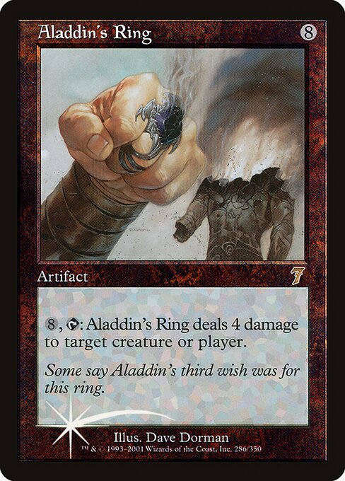 Aladdin's Ring (286★) [Seventh Edition]