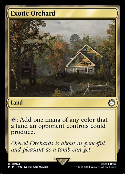 Exotic Orchard (264) [Fallout]