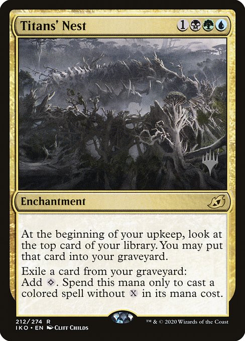 Titans' Nest (212p) [Ikoria: Lair of Behemoths Promos]