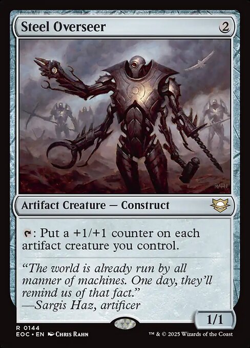Steel Overseer (144) [Edge of Eternities Commander]
