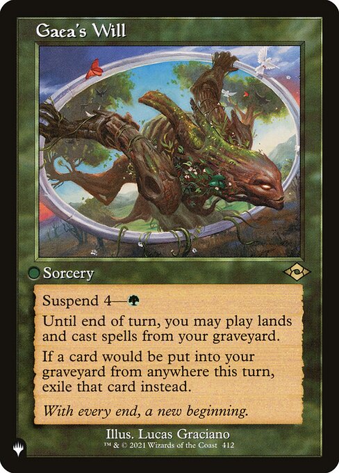 Gaea's Will (MH2-412) [The List]