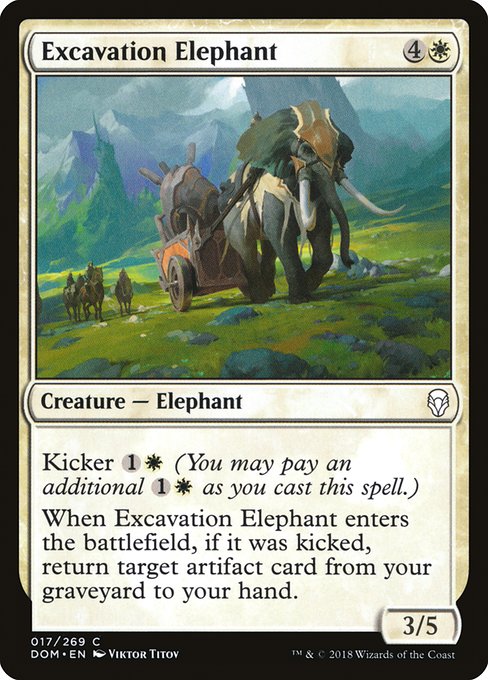 Excavation Elephant (17) [Dominaria]
