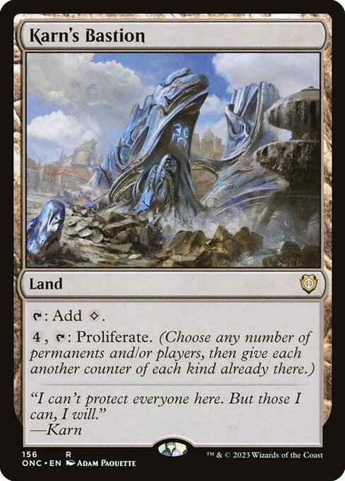 Karn's Bastion (156) [Phyrexia: All Will Be One Commander]