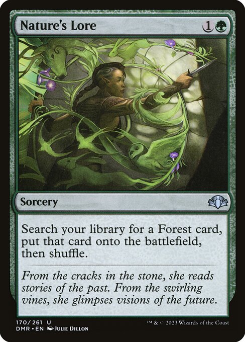 Nature's Lore (170) [Dominaria Remastered]