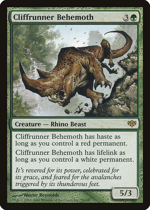 Cliffrunner Behemoth (79) [Conflux]